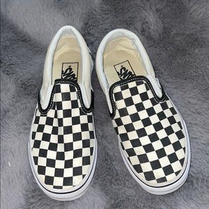 Checkered Vans